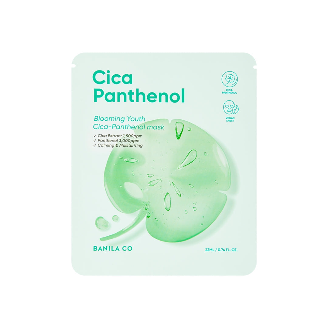 Blooming Youth Cica Panthenol Mask 1pc