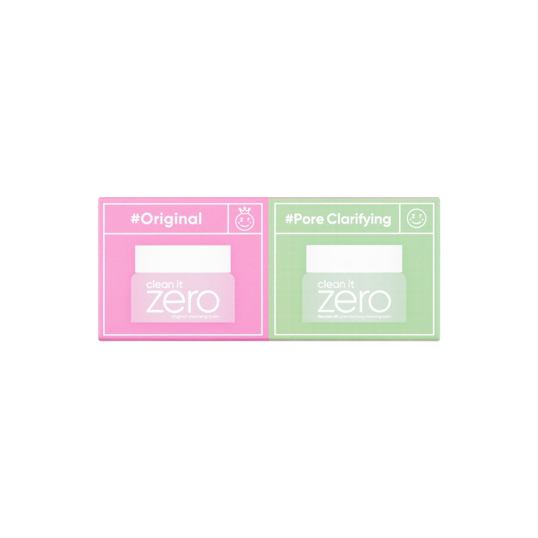 Clean It Zero Cleansing Balm Miniature Set (2 Types) 7ml x  2