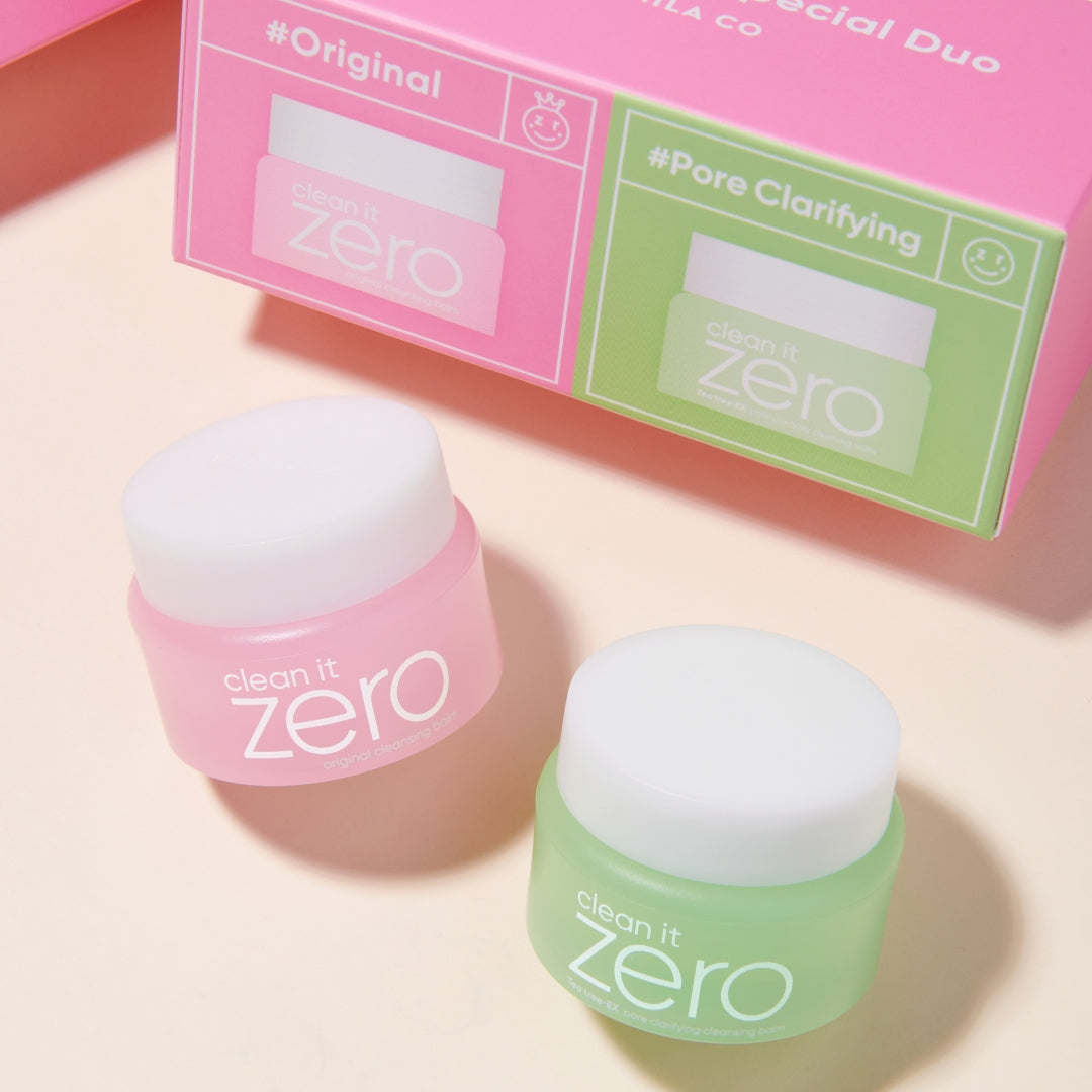 Clean It Zero Cleansing Balm Miniature Set (2 Types) 7ml x  2