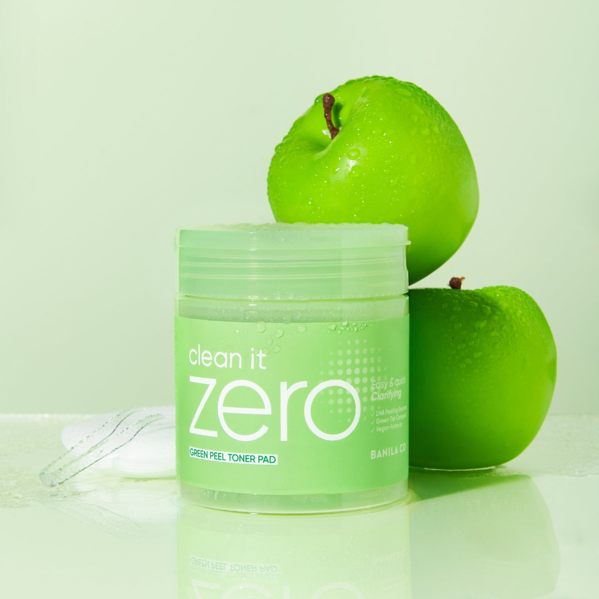 Clean It Zero Green Peel Toner Pad 70 pads