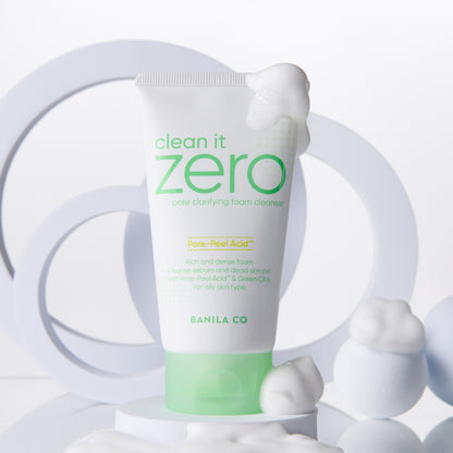 Clean it Zero Pore Clarifying Foam Cleanser 150ml