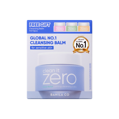Clean It Zero Cleansing Balm Special Bonus Set Calming 100Ml+7Ml*3Ea