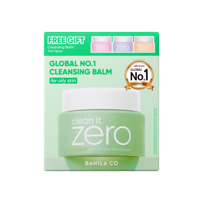 Clean It Zero Cleansing Balm Special Bonus Set Pore Clarifying 100Ml+7Ml*3Ea