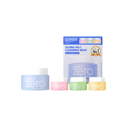 Clean It Zero Cleansing Balm Special Bonus Set Calming 100Ml+7Ml*3Ea