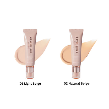 Covericious Skin Fit Tinted Moisturizer SPF40 PA++ (2 Colours) 30ml