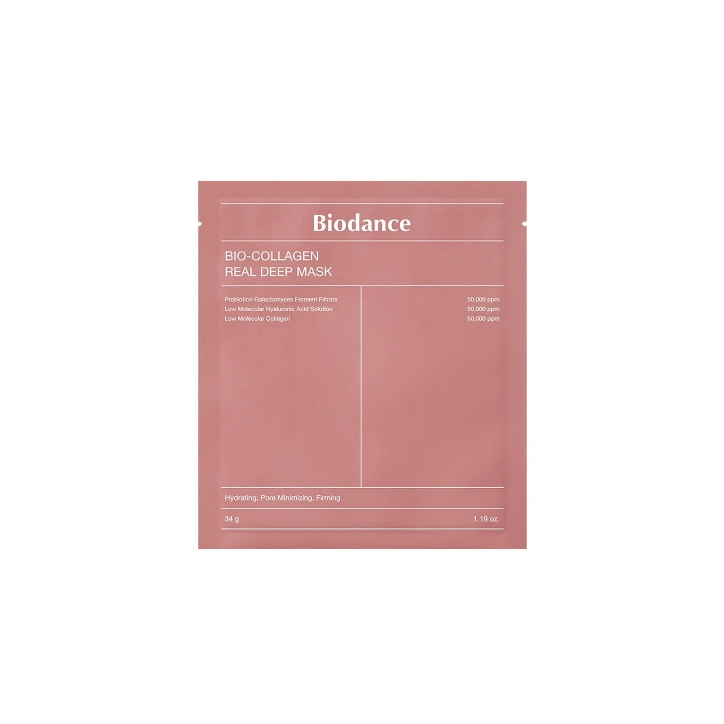 [BACK IN STOCK IN JANUARY] Bio-Collagen Real Deep Mask 4pc/box (New)