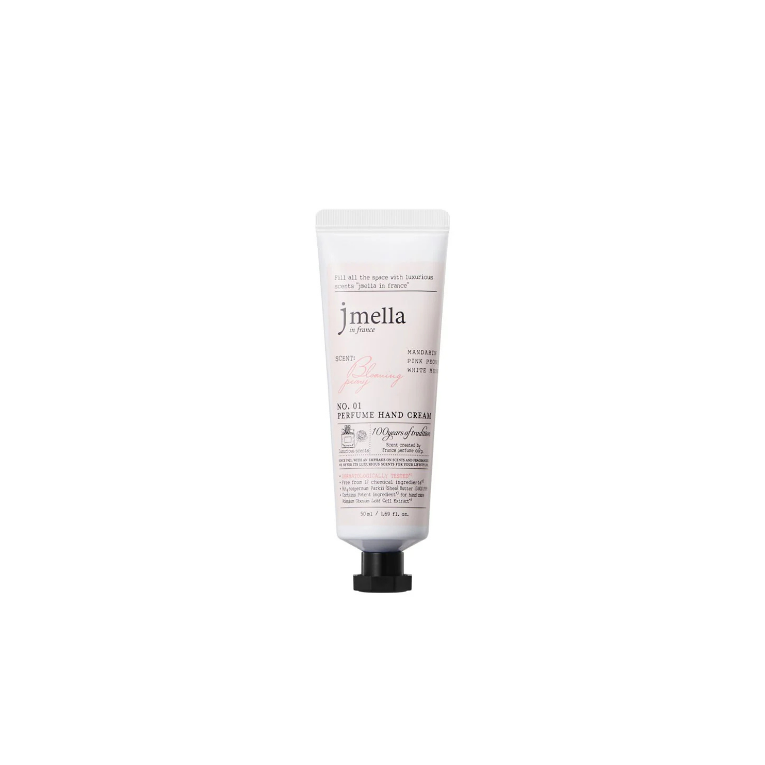 Jmella Blooming Peony Perfume Hand Cream 50ml - Shop K-Beauty in Australia