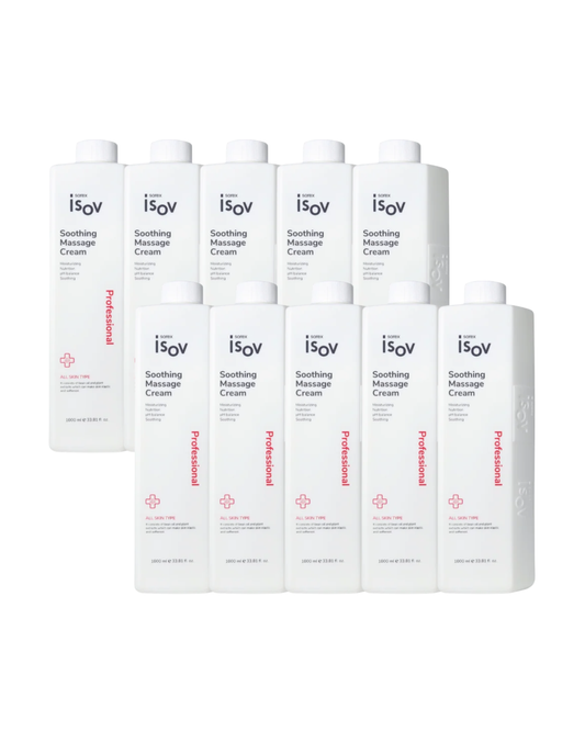 [Professional Use] Isov Soothing Massage Cream 1000ml - 10 Bundle