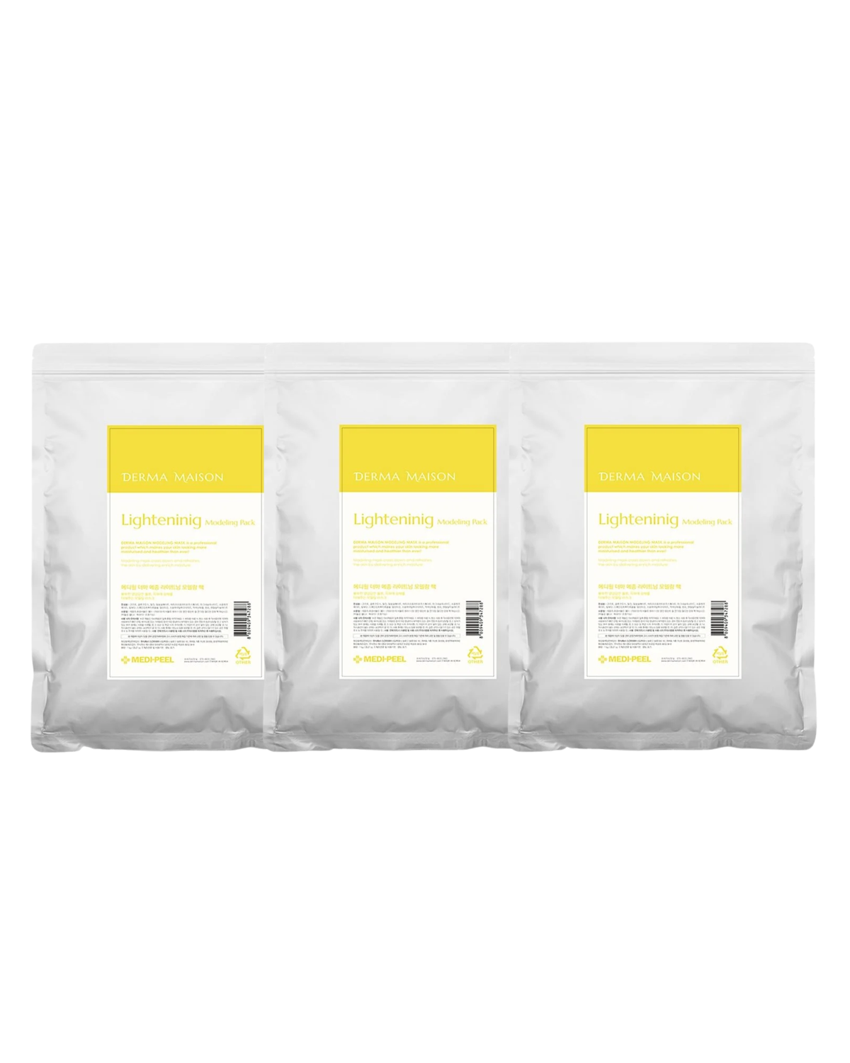 Derma Maison Lightening Modeling Pack 1kg - 3 Bundle