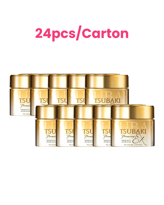 Tsubaki Premium Ex Repair Mask Hair Pack 180g - 1 Carton/24pc