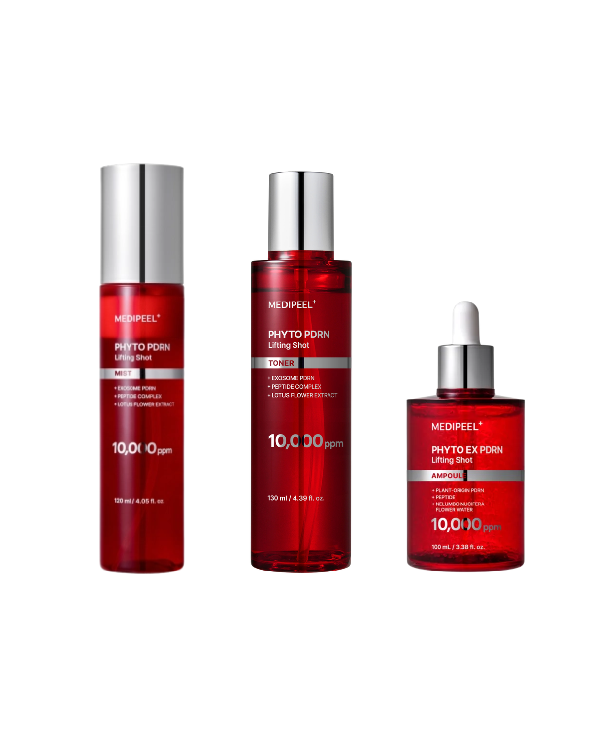 MEDIPEEL+ Phyto Ex PDRN Lifting Shot 3-Step Set