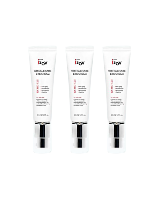 ISOV Wrinkle Care Eye Cream 30ml - 3 Bundle