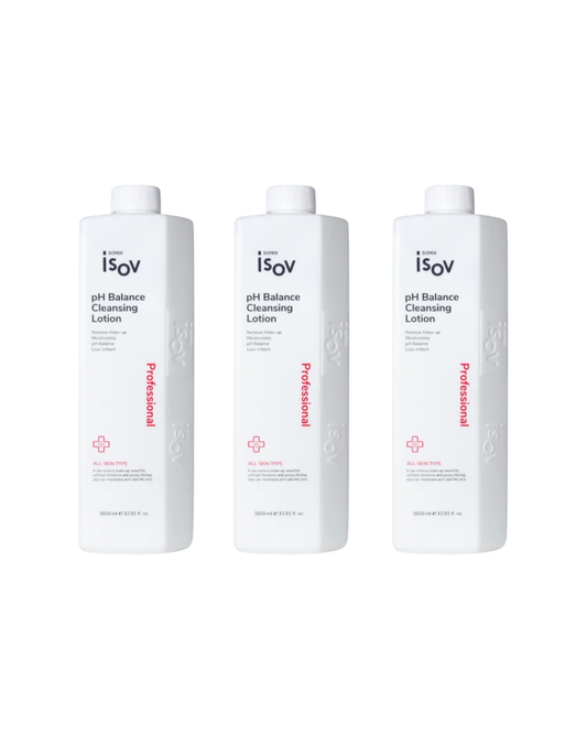 ISOV pH Balance Cleansing Lotion 1000ml Expert - 3 Bundle