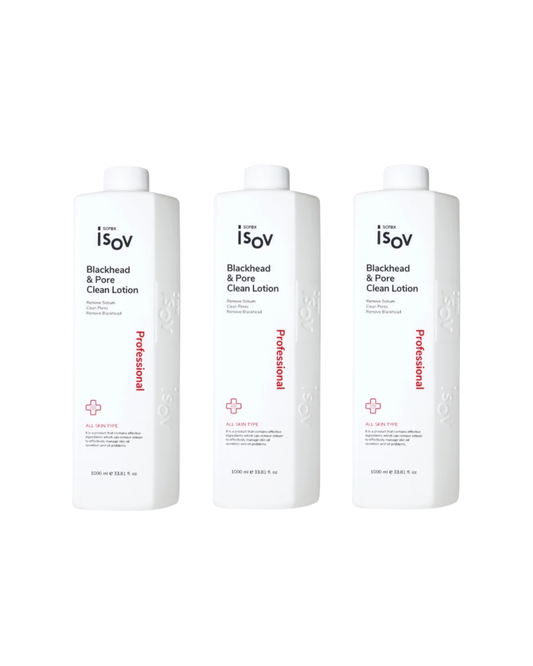 ISOV Blackhead & Pore Clean Lotion 1000ml Expert - 3 Bundle