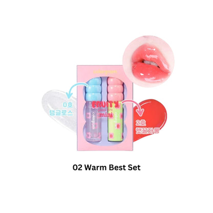 Fruity Glass Tint Mini Duo Set (3 sets available)