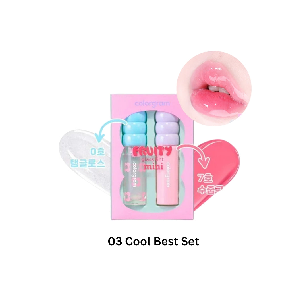 Fruity Glass Tint Mini Duo Set (3 sets available)