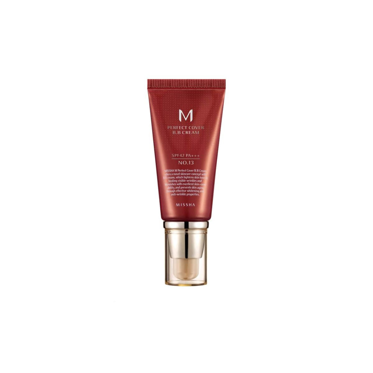 Missha M Perfect Cover BB Cream Ex SPF42/PA+++ 50ml (5 Shades) - Shop K-Beauty in Australia