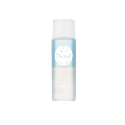 A'pieu Mineral Lip & Eye Remover Eau-Marine 100ml  - Glowii Beauty