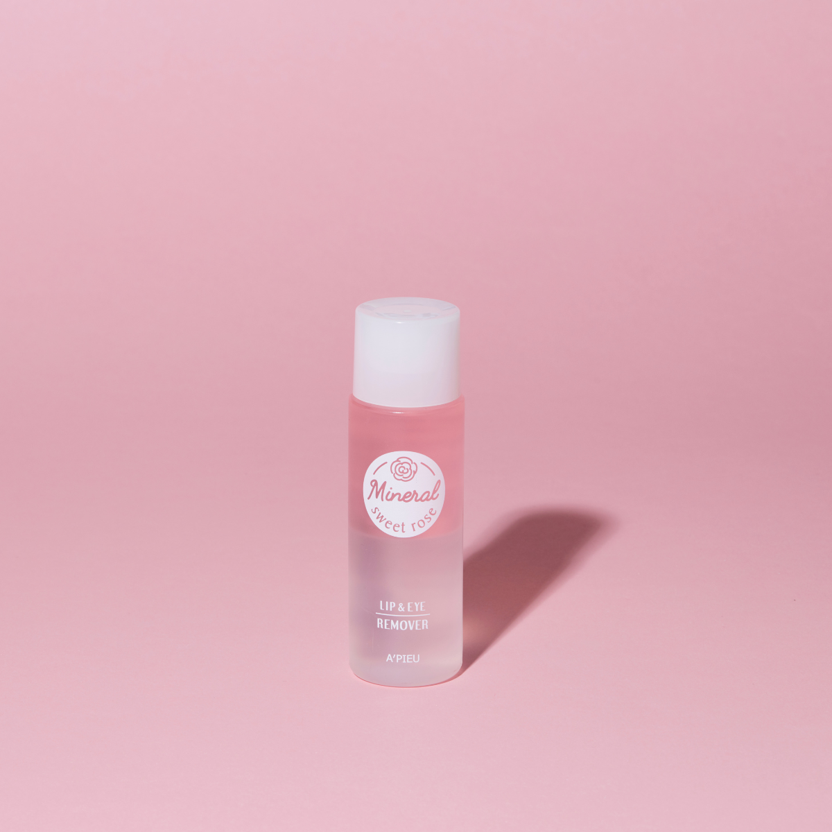 A'pieu Mineral Lip & Eye Remover Sweet Rose 100ml  - Glowii Beauty