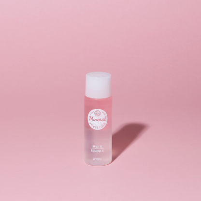 A'pieu Mineral Lip & Eye Remover Sweet Rose 100ml  - Glowii Beauty