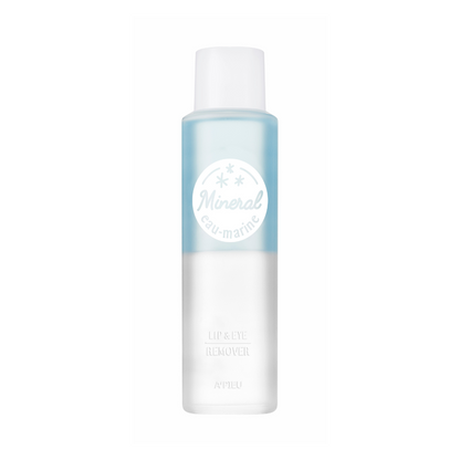 A'pieu Mineral Lip & Eye Remover Large Volume Eau-Marine 250ml  - Glowii Beauty