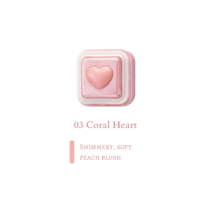 COLORGRAM Milk Bling Heartlighter (Available in 4 colours) - Shop K-Beauty in Australia