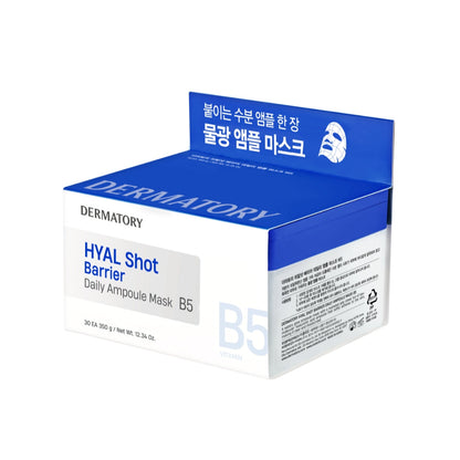 Hyal Shot Barrier Daily Ampoule Mask B5 30pcs