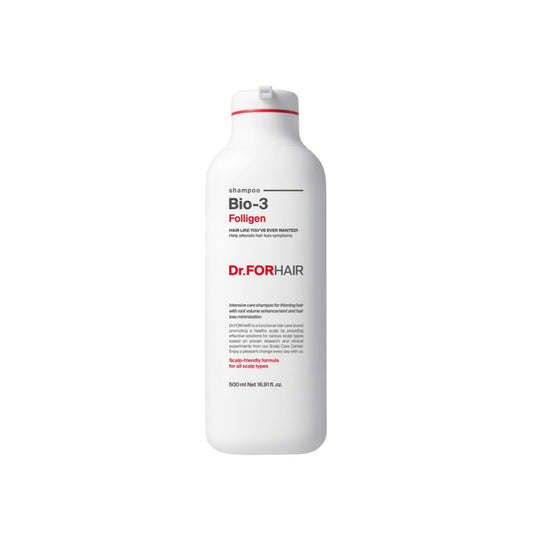 DR. FORHAIR Folligen Bio 3 Shampoo 500ml - Shop K-Beauty in Australia