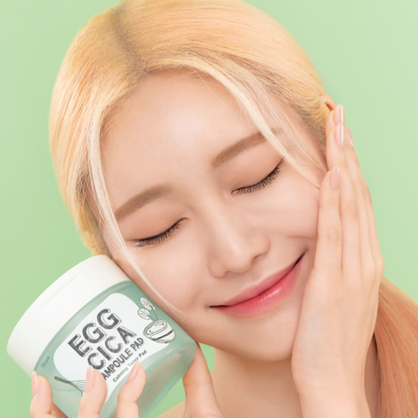 Egg Cica Ampoule Pad (70 sheets) - La Cosmetique