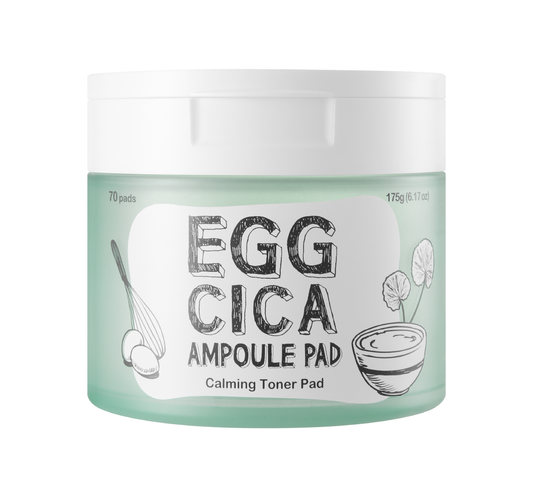 Too Cool For SchoolEgg Cica Ampoule Pad (70 sheets) - La Cosmetique