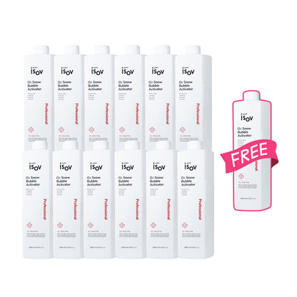 O2 Snow Bubble Activator 1000ml Expert - 12+1 Bundle