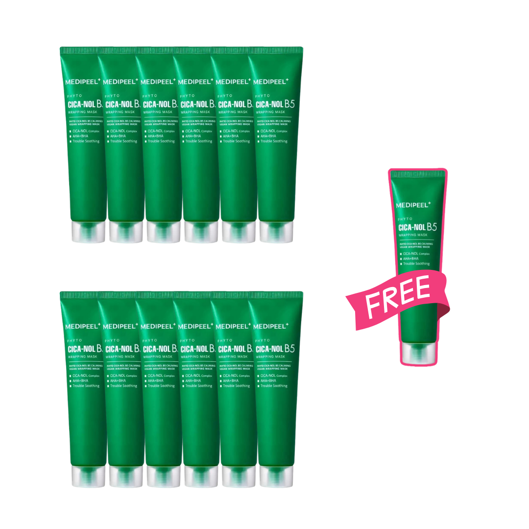 Phyto Cica-Nol B5 Calming Wrapping Mask 70ml - 12+1 Bundle