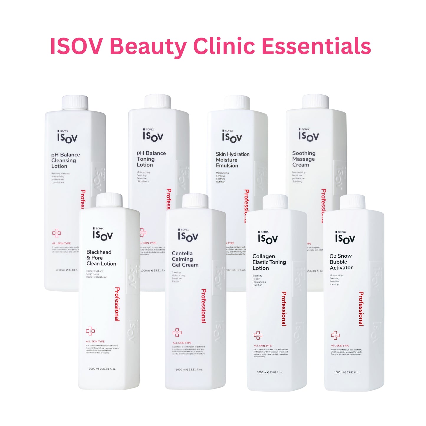 ISOV Clinic Essential 10000ml Bundle - 12+1