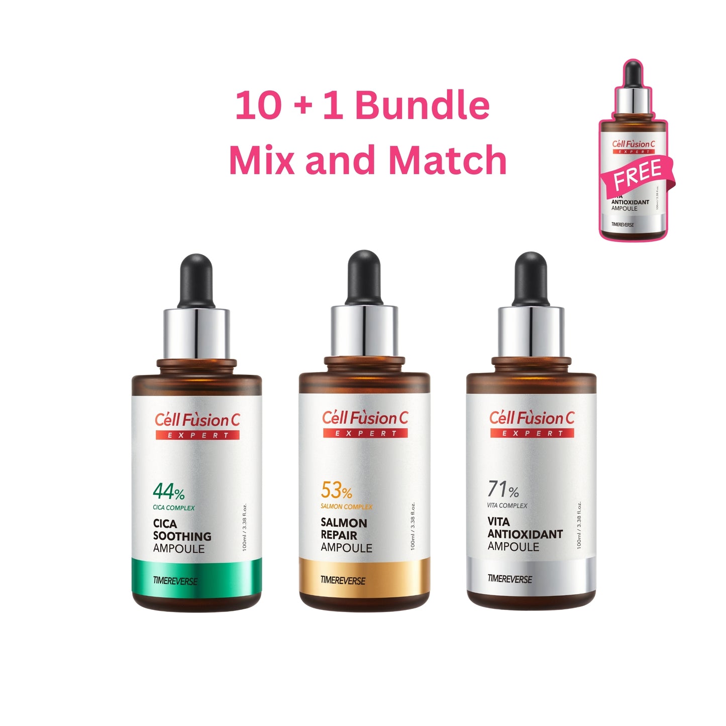 Timereverse Antioxidant Ampoule 100ml - 10+1 Bundle