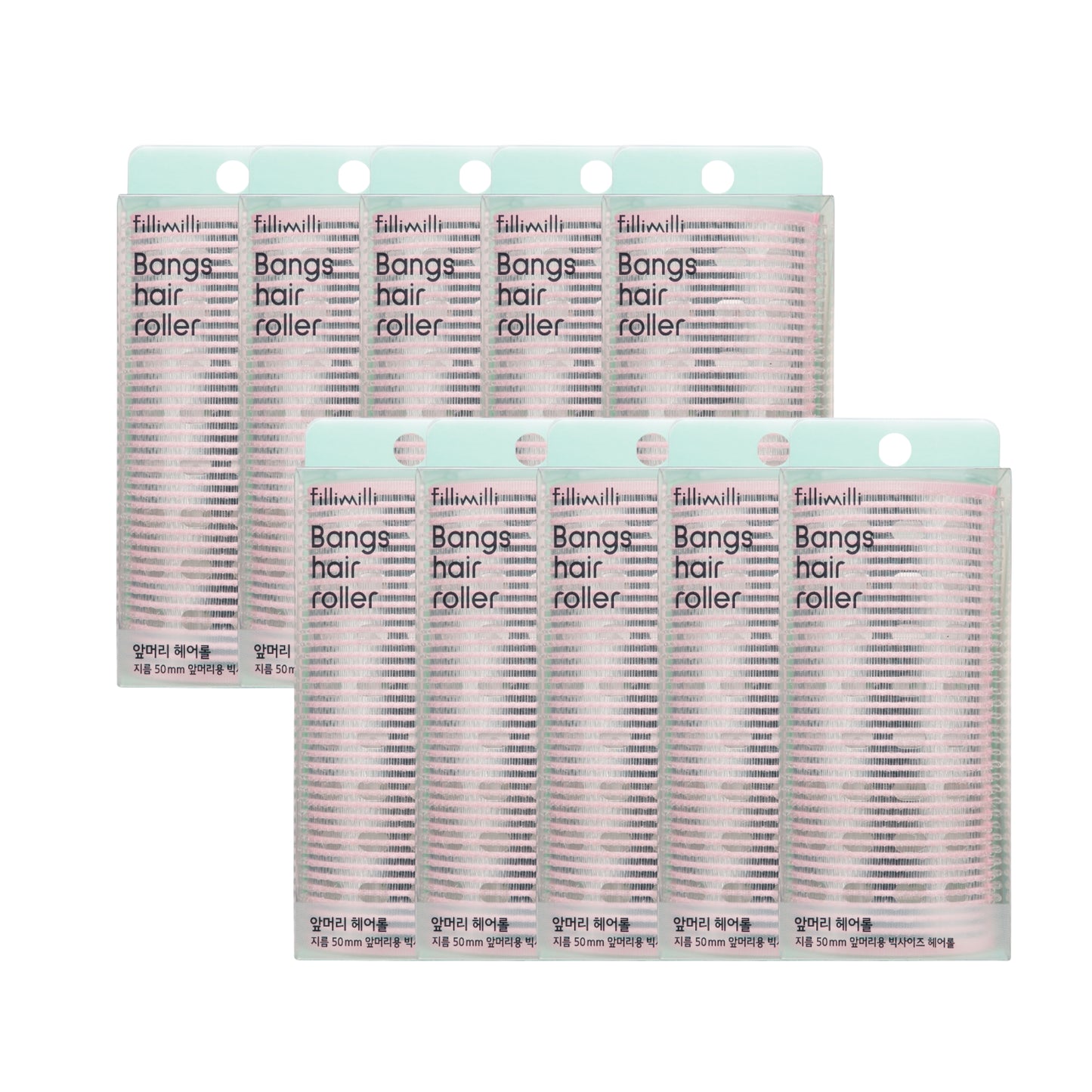 Bangs Hair Roller 10 Pcs Bundle