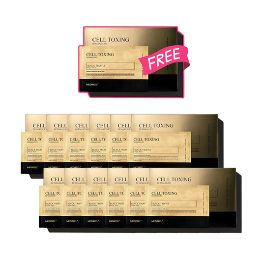 Cell Toxing Black Truffle Repair Mask 30ml*5ea - 12+1 Bundle