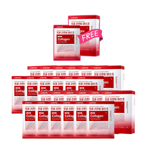 Red Lacto Collagen Pore Lifting Mask 30ml*10each - 12+1
