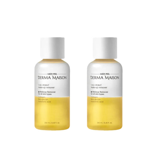 Point 3 In 1 Makeup Remover 250ml - 2 Pcs