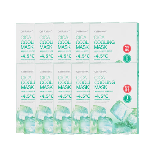 Cica Cooling Mask 5pc/box - 10 Boxes Bundle