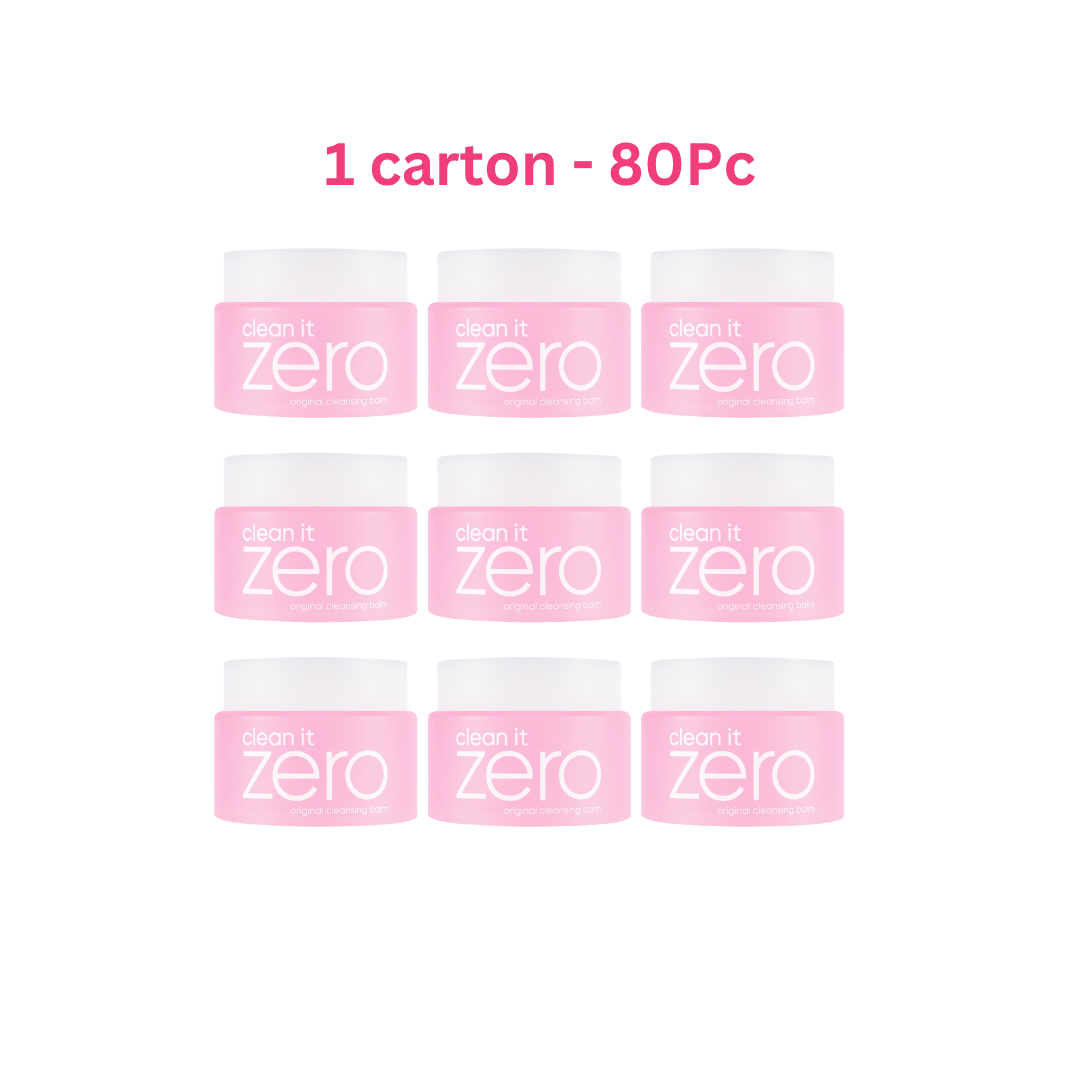 Banila Co Clean it Zero Original Cleansing Balm 100ml - 1 Carton 80Pc Bundle
