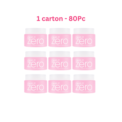 Banila Co Clean it Zero Original Cleansing Balm 100ml - 1 Carton 80Pc Bundle