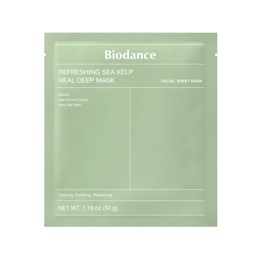 Refreshing Sea Kelp Real Deep Mask 4pc/box