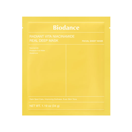 Radiant Vita Niacinamide Real Deep Mask 4pc/box