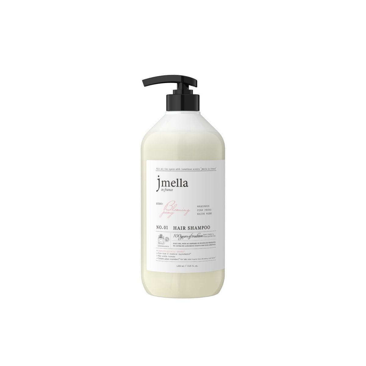 Jmella In France Blooming Peony Hair Shampoo 500Ml - Shop K-Beauty in Australia