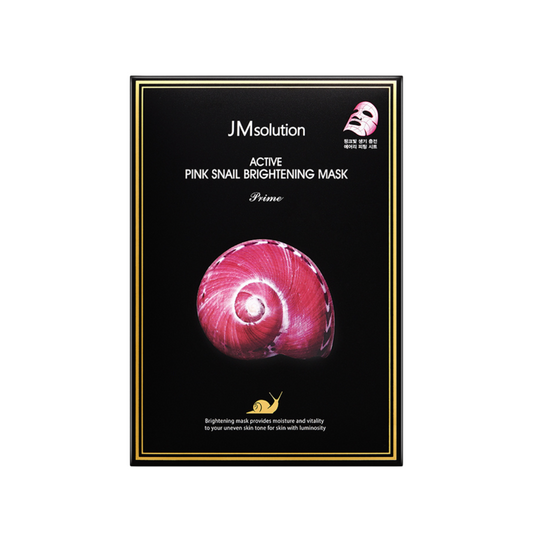 Active Pink Snail Whitening Mask Premium 5Pcs