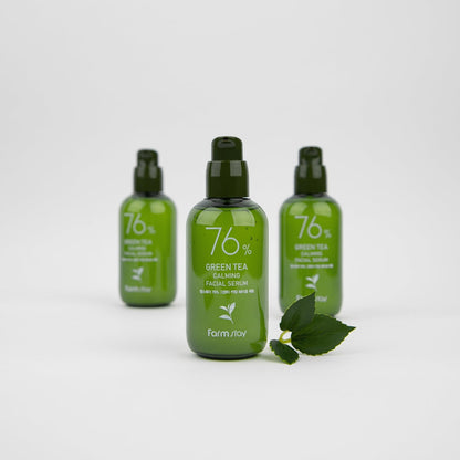 Farmstay 76% Green Tea Calming Facial Serum