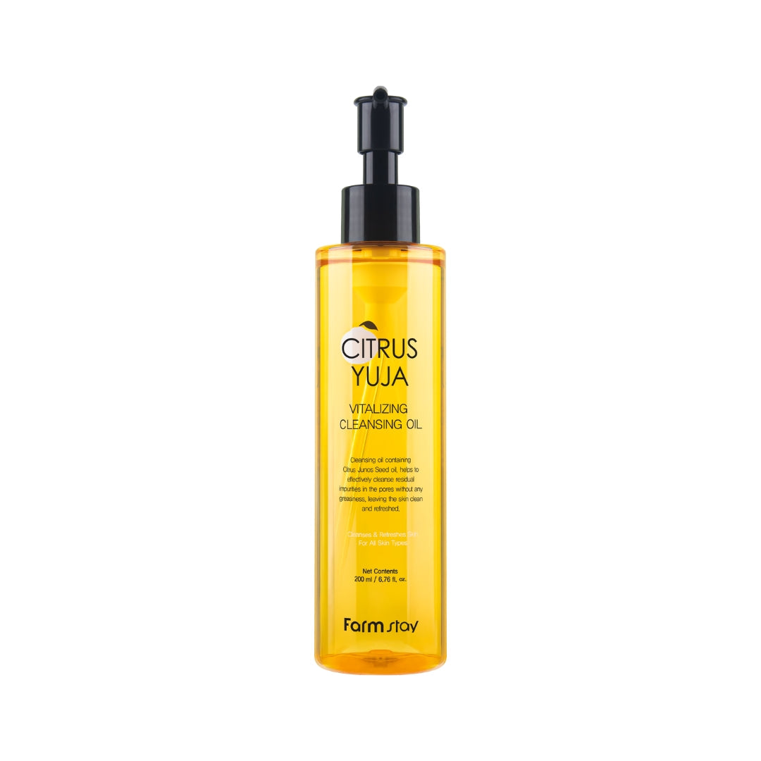 Farmstay Citrus Yuja Vitalizing Cleansing Oil