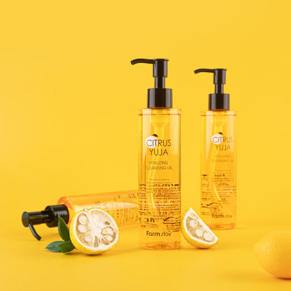 Farmstay Citrus Yuja Vitalizing Cleansing Oil