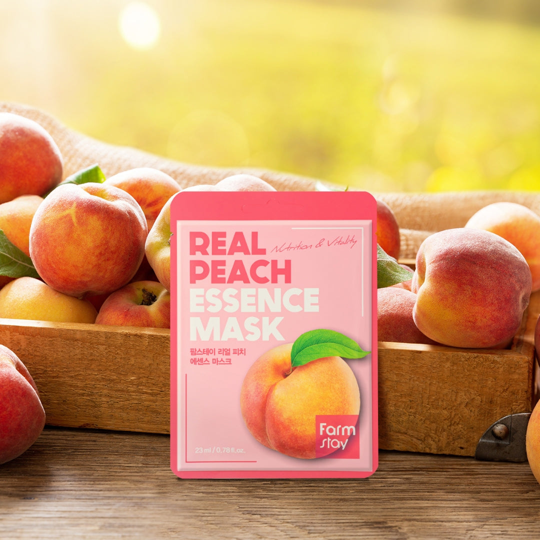  Farmstay Real Essence Mask Peach