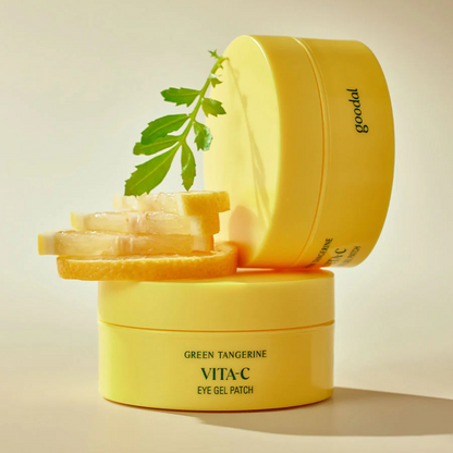 Goodal Green Tangerine Vita C Dark Spot Care Eye Patch 60ea - Shop K-Beauty in Australia